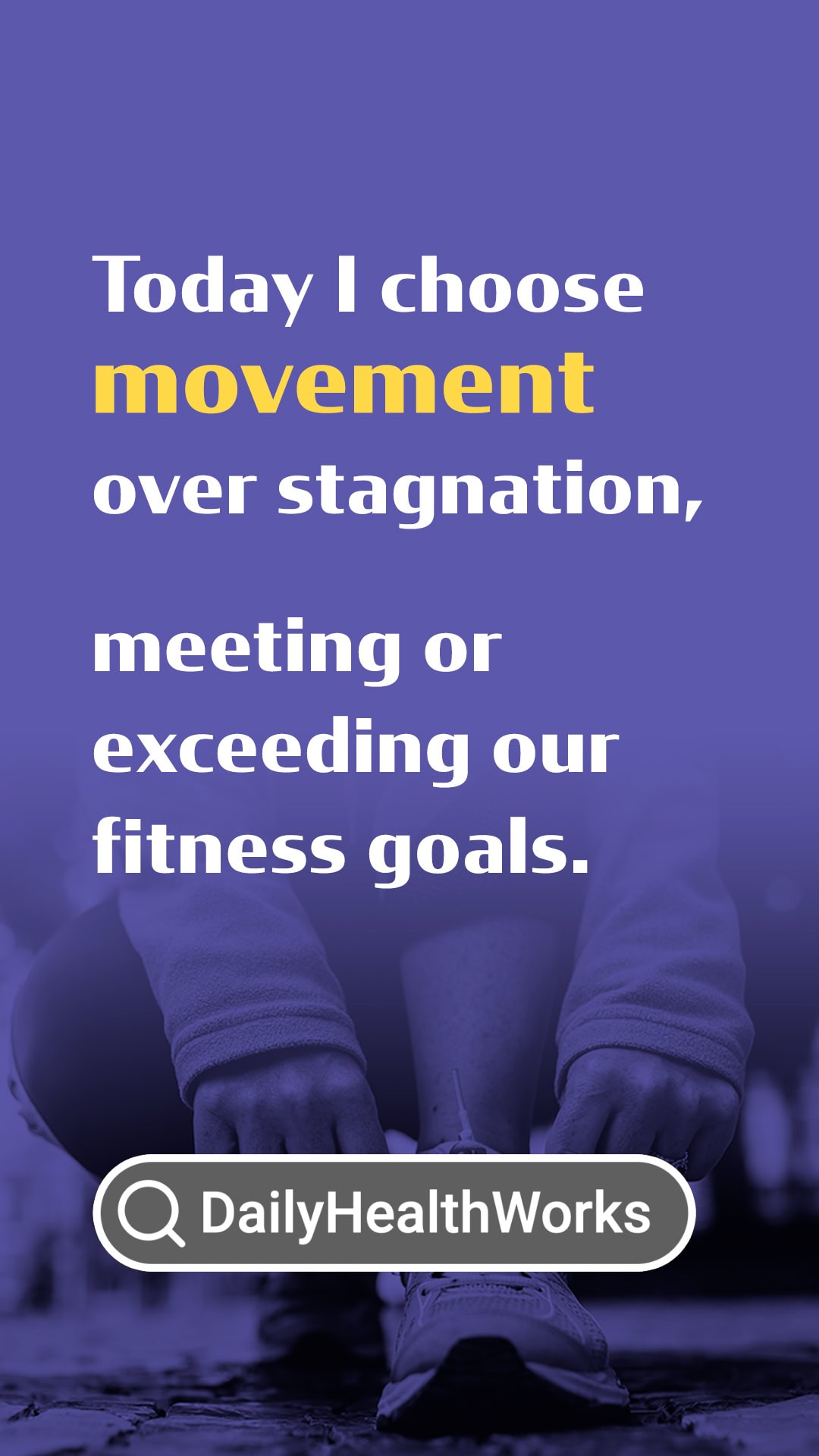 Choosing movement mindfulness and gratitude affirmation line1 iversion mux aff1001.